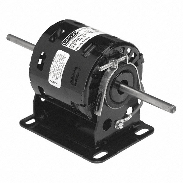 FASCO 1/50 HP Condenser Fan Motor, Shaded Pole, 1550 Nameplate RPM, 115 VoltageFrame Non-Standard