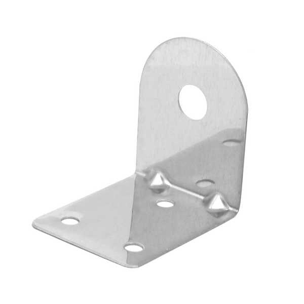 Metal Wall Mounting Bracket Silver Tone for 1/4BSP Faucet Tap
